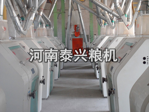 河北邯鄲館陶120噸面粉機
